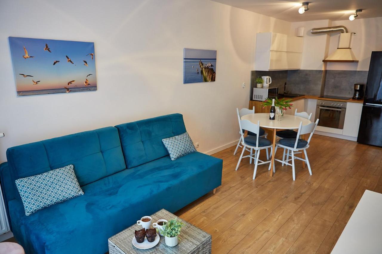 Apartamentyprzymorzu Baltycki Z Miejscem Postojowym I Ogrodkiem Kołobrzeg Extérieur photo