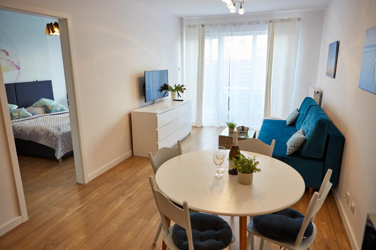 Apartamentyprzymorzu Baltycki Z Miejscem Postojowym I Ogrodkiem Kołobrzeg Extérieur photo