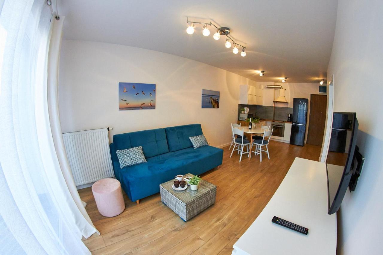 Apartamentyprzymorzu Baltycki Z Miejscem Postojowym I Ogrodkiem Kołobrzeg Extérieur photo