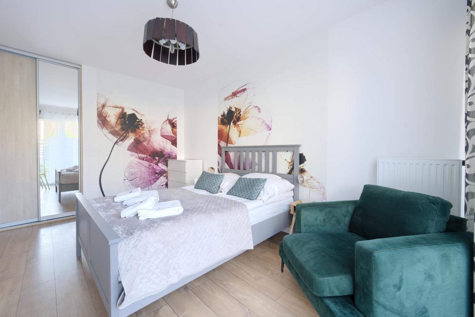 Apartamentyprzymorzu Baltycki Z Miejscem Postojowym I Ogrodkiem Kołobrzeg Extérieur photo