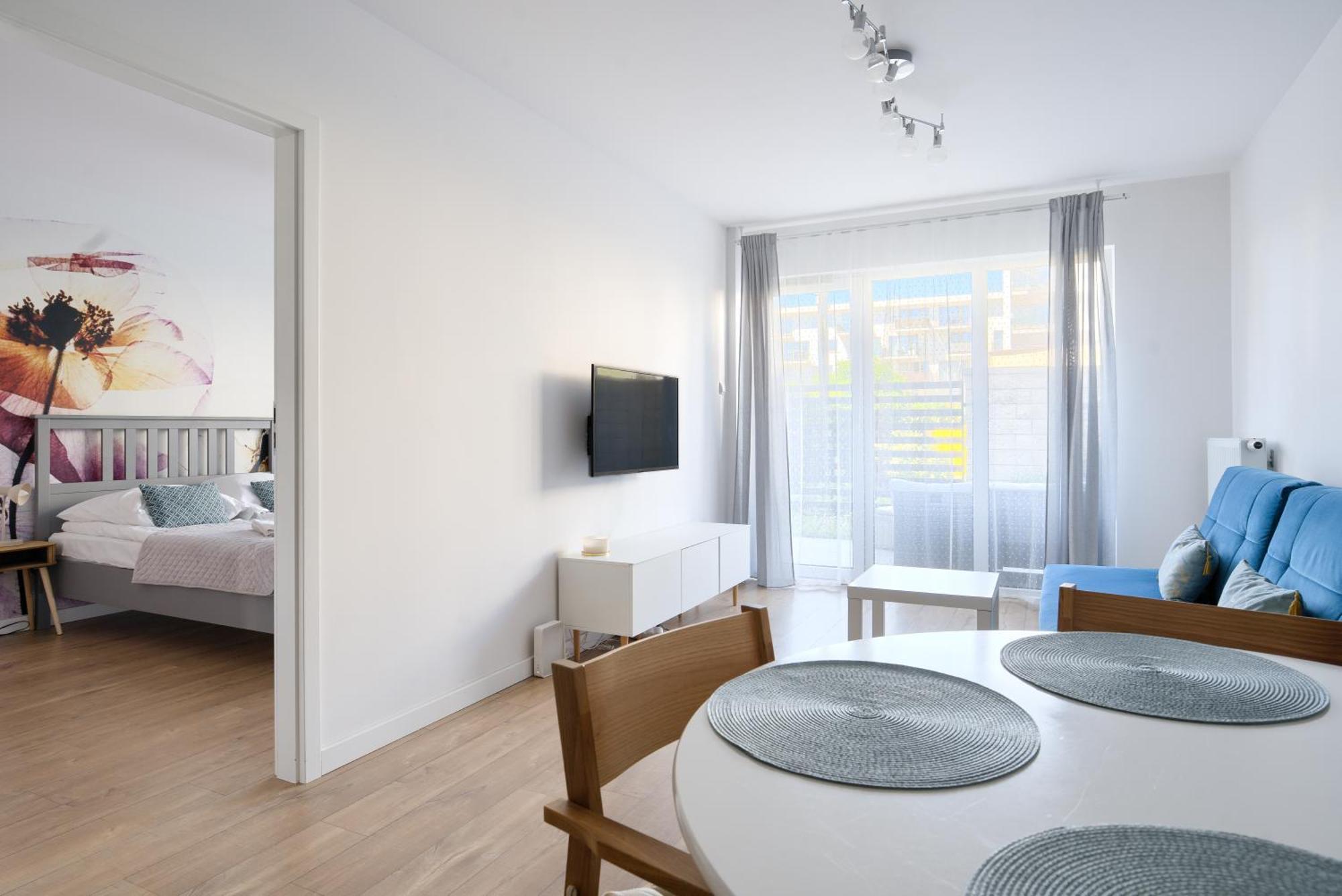 Apartamentyprzymorzu Baltycki Z Miejscem Postojowym I Ogrodkiem Kołobrzeg Extérieur photo